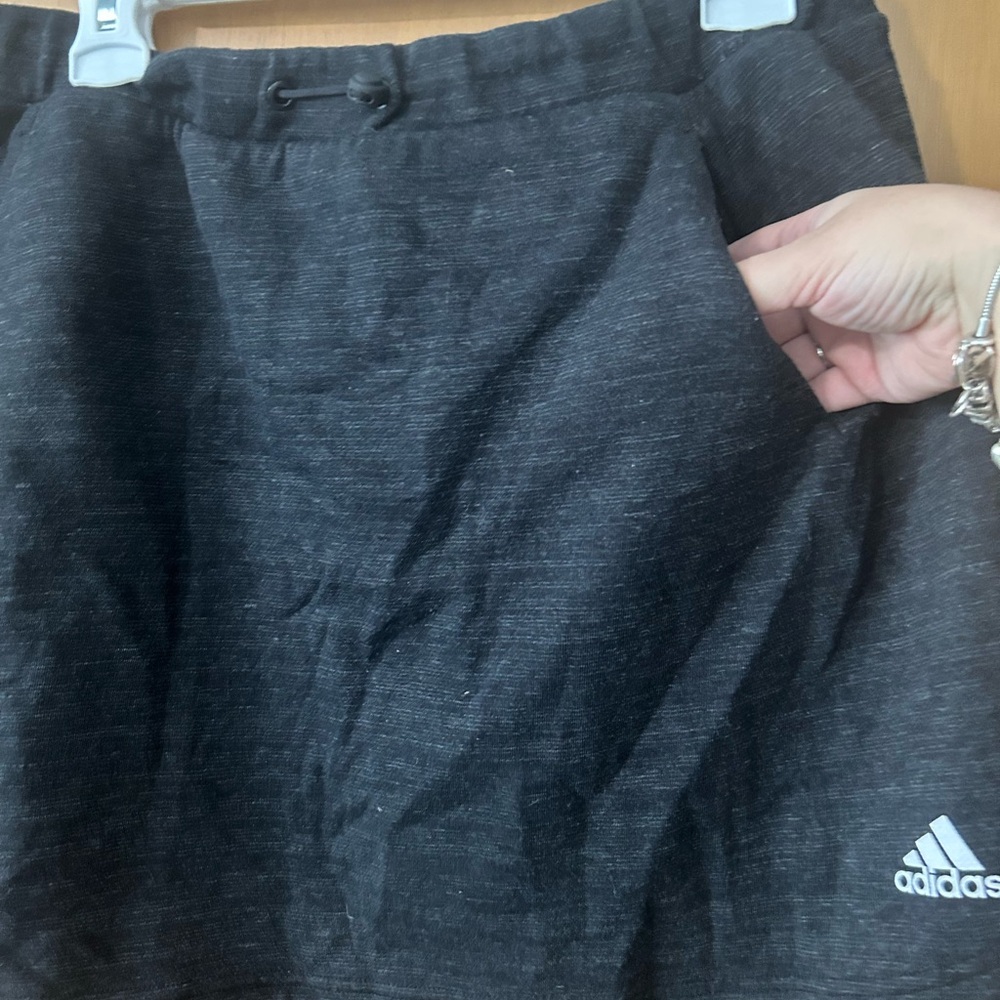 Adidas Women's Dark Gray Mini Skirt - Picture 3 of 6